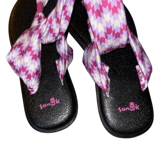 Sanuk Yoga Sling Back sandals, youth size 2-3 - Picture 2 of 4